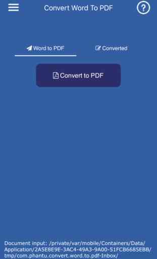 Convert DOC/DOCX to PDF 2
