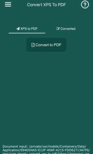 Convert XPS to PDF 2