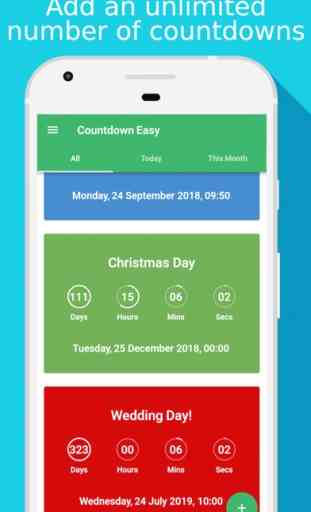 Countdown Easy - Widget & App 1