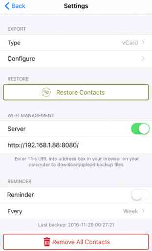 Get Contacts Backup 2
