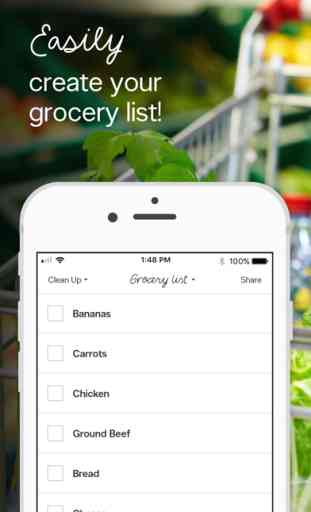Grocery Shopping To Do List 1