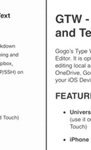 GTW - Markdown & Text Editor 4