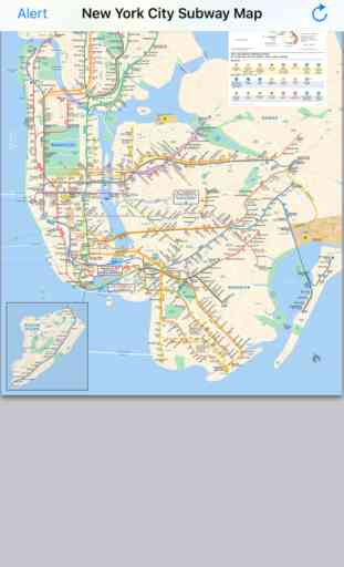 NYC Subway System Map 1