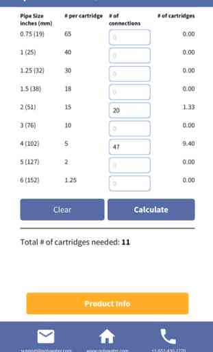 Polywater Product Calculators 3