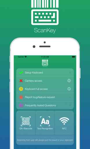 ScanKey - QR OCR NFC Keyboard 1