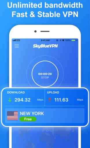 SkyBlueVPN: VPN & WiFi Proxy 1