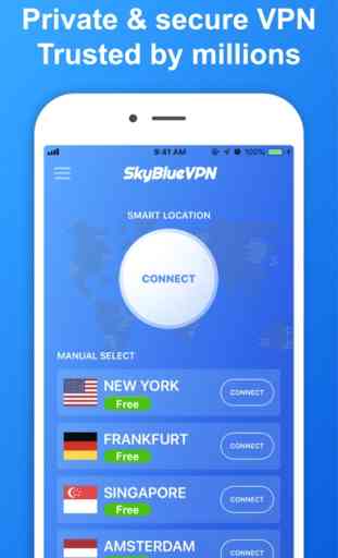 SkyBlueVPN: VPN & WiFi Proxy 2