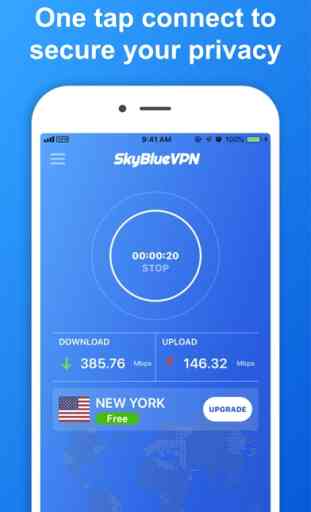 SkyBlueVPN: VPN & WiFi Proxy 3