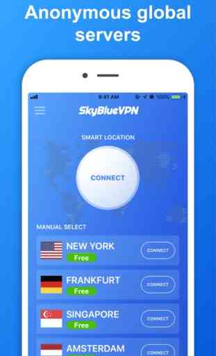 SkyBlueVPN: VPN & WiFi Proxy 4