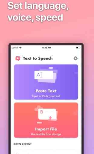 Text to Speech: Voice Over 1