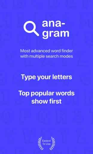 Anagrams: Unscramble Words 1