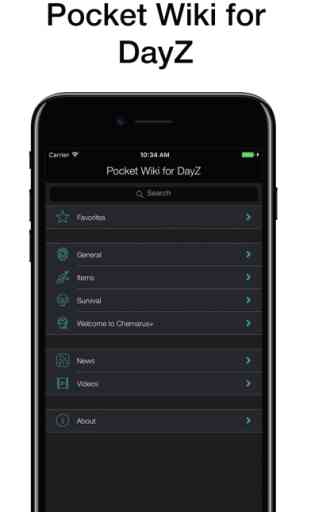 Pocket Wiki for DayZ 1