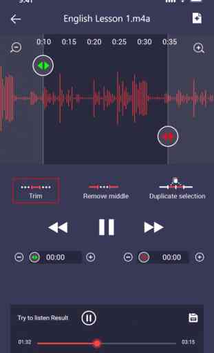 Voice recorder: Audio editor 2