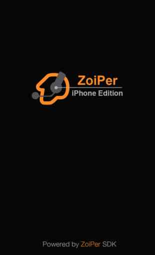 Zoiper Lite voip soft phone 2
