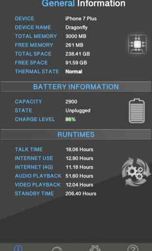 Amperes 3 - Battery Life Info 1