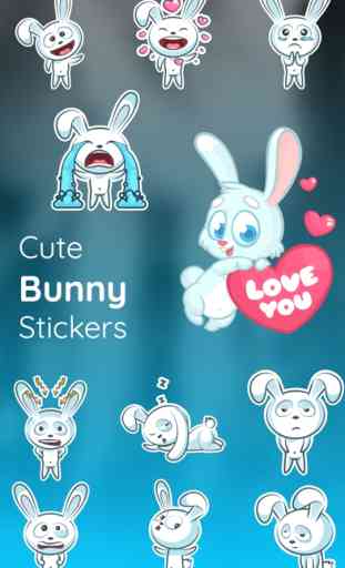Bunny Little Rabbit Stickers 1