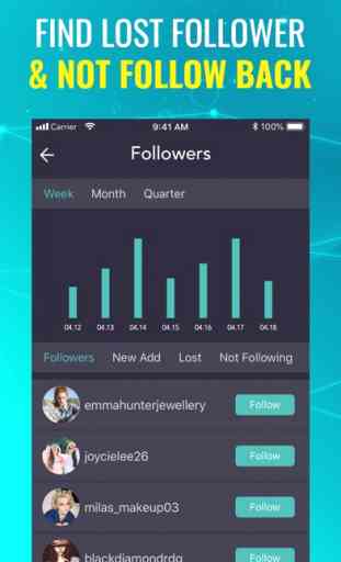 Followers Track for Instagramº 2