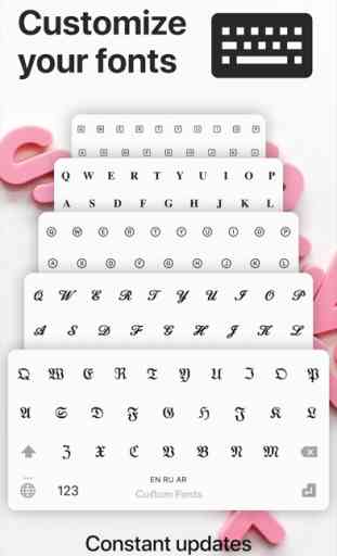 Fonts ＋ Keyboard fonts & Emoji 1