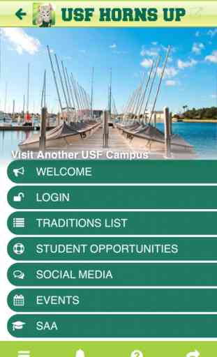 USF Horns Up Student App 2