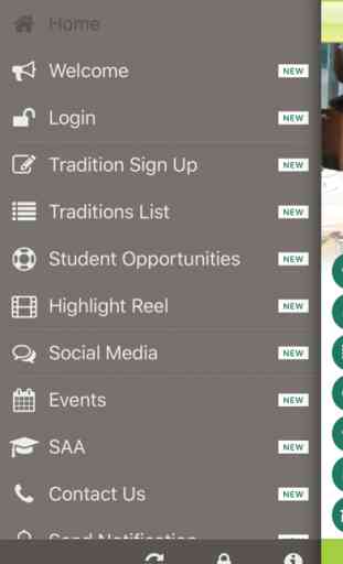 USF Horns Up Student App 3