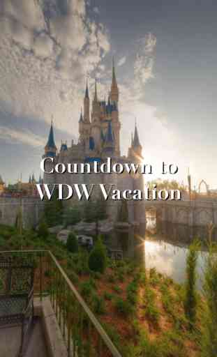 Countdown to WDW Vacation 1