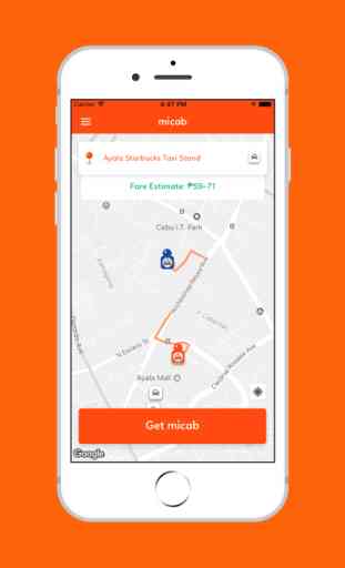 MiCab - Taxi Booking App 2