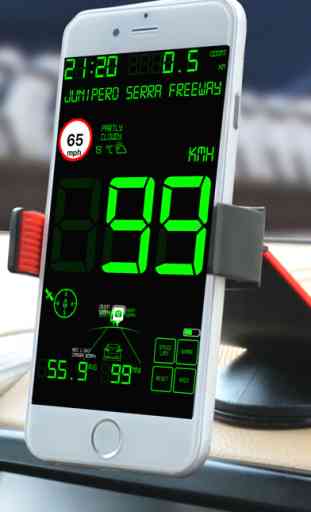 Speedmeter mph digital display 2