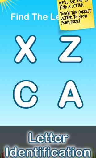 Letter Quiz Free - an alphabet tracing game for kids learning ABCs 4