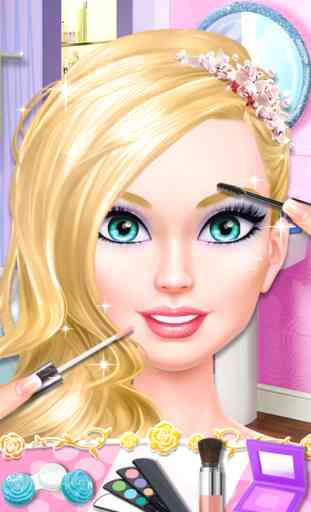 Little Miss Beauty Salon: Fashion Doll First Date - Girls Makeover Games 2