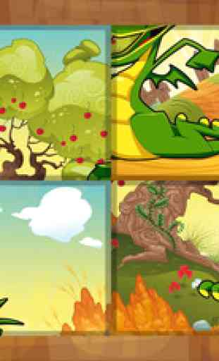 Magic Realm Puzzles: Princess, Prince & Knight, Dragon & Pirate - Charming Fairytale Puzzle Games for Kids and Toddler 3