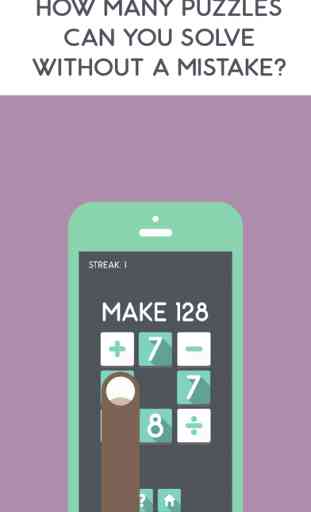 Make The Number - A Fast Paced Math Puzzle Game Like 24 For All Ages From Child To Adult That Is Better Than Flash Cards 3