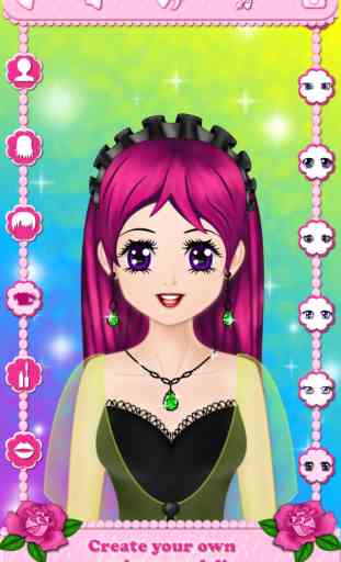 Make Up Makeover Dress Up Star Model Popstar Girl Beauty Salon - free educational makeup games for girls loving fashion in anime style 2
