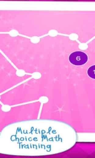 Math Dots(Fairy Princess): Connect The Dot Puzzle Game/ Flashcard Drills App for Addition & Subtraction 3