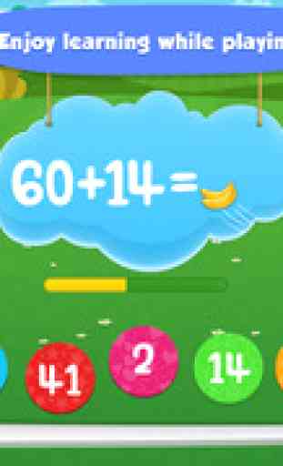 Math Games & Preschool Educational Games-123 Numbers, Free Learning App For Kids to learn 2