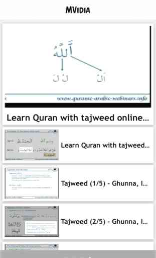 Learn Quran with rules of tajweed 3