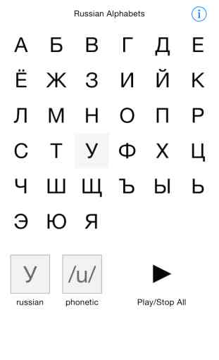 Learn Russian Alphabet 1
