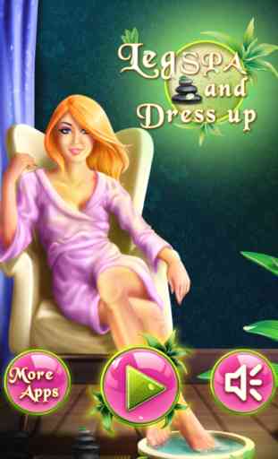 Legs Spa and Dress up for Girls 1
