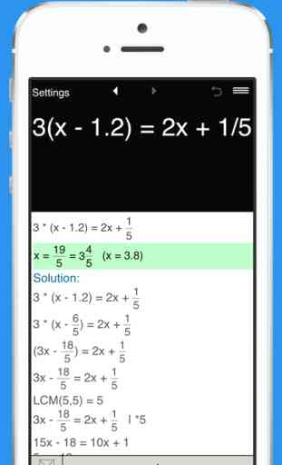 Linear Equation Calculator 1