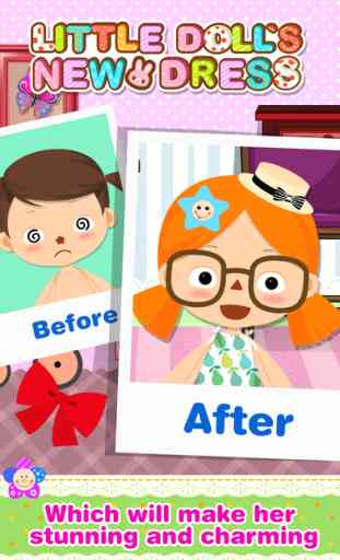 Little Doll's New Dress - Dancing Toy Girl Makeover! 2