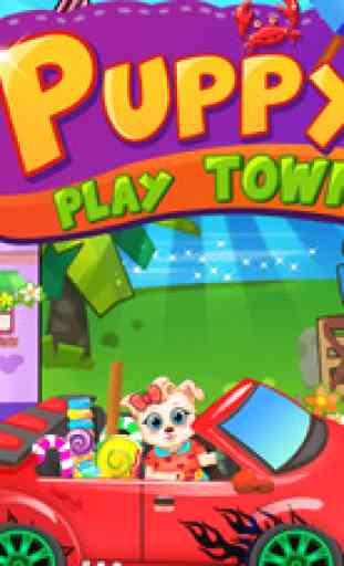 Little Puppy's Dream Town - Kids Play Mini Games 1