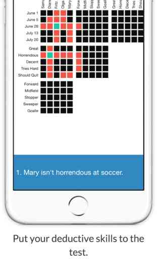 Logic Grid Puzzles - Word Games For Brain Training 2