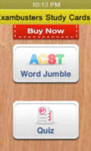 LSAT Prep Verbal Flashcards Vocabulary Exambusters 1