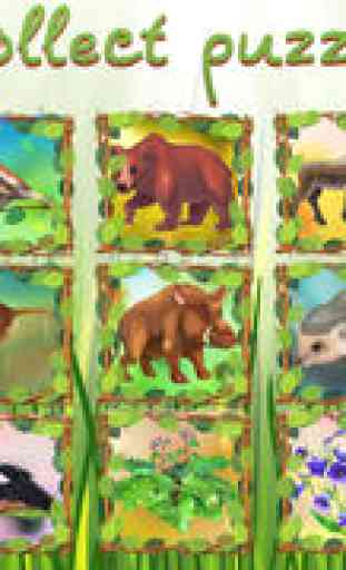 Magic Forest Puzzle educational game for kids 1