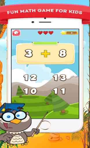 Math Game 1st Grade - Free Education Game for kids 4