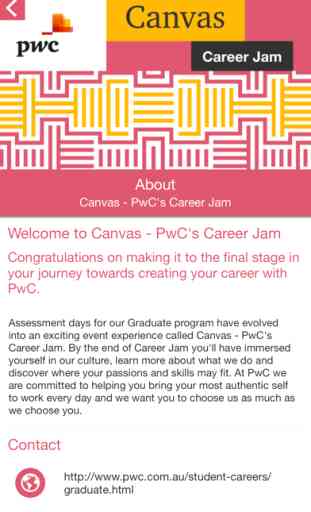 Canvas - PwC's Career Jam 2