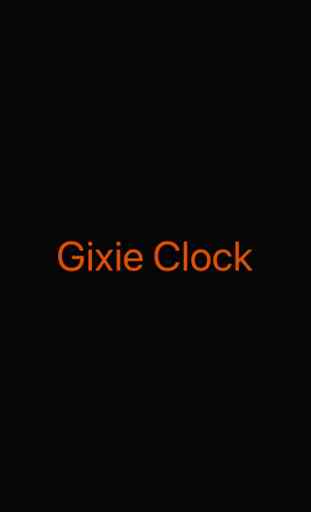 Gixie Clock 1