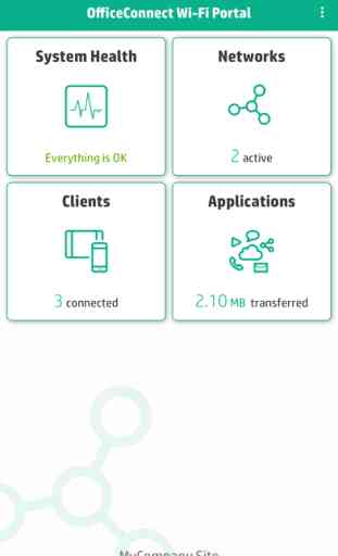 HPE OfficeConnect Wi-Fi Portal 2