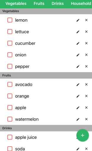 Out of - Grocery Shopping List 3