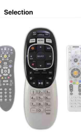 Remote control for DirecTV 3