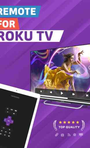 Remote for Roku TV - iRemote 3